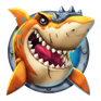 Orange shark